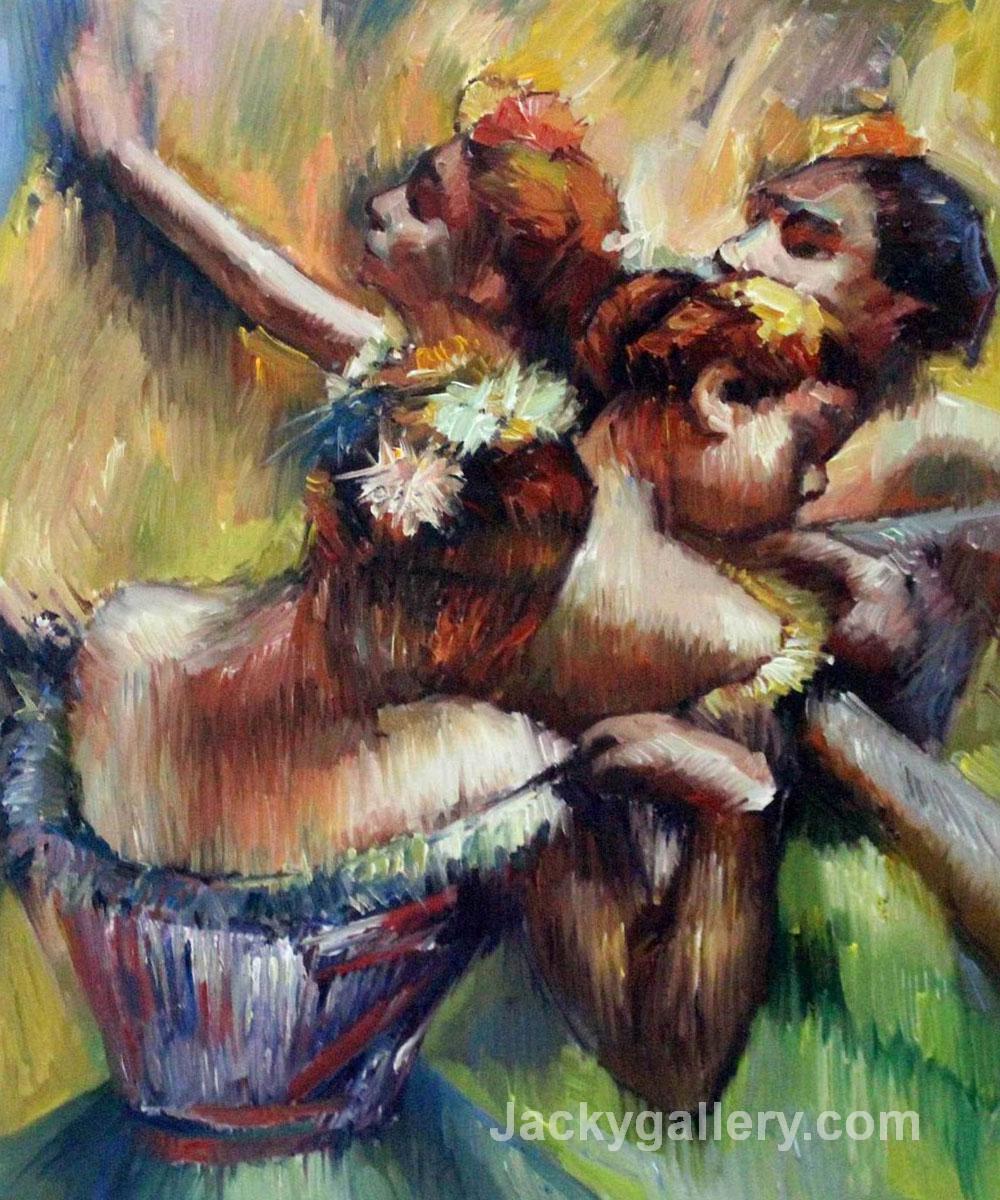 The Four Dancers by Edgar Degas paintings reproduction